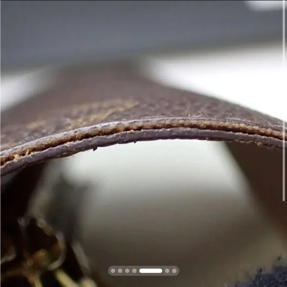 Authentic Louis Vuitton Monogram Sarah Wallet Brown Canvas Long Snap - Picture 7 of 11